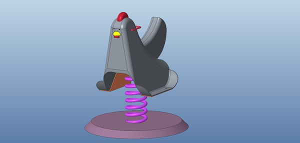 hen 3d model