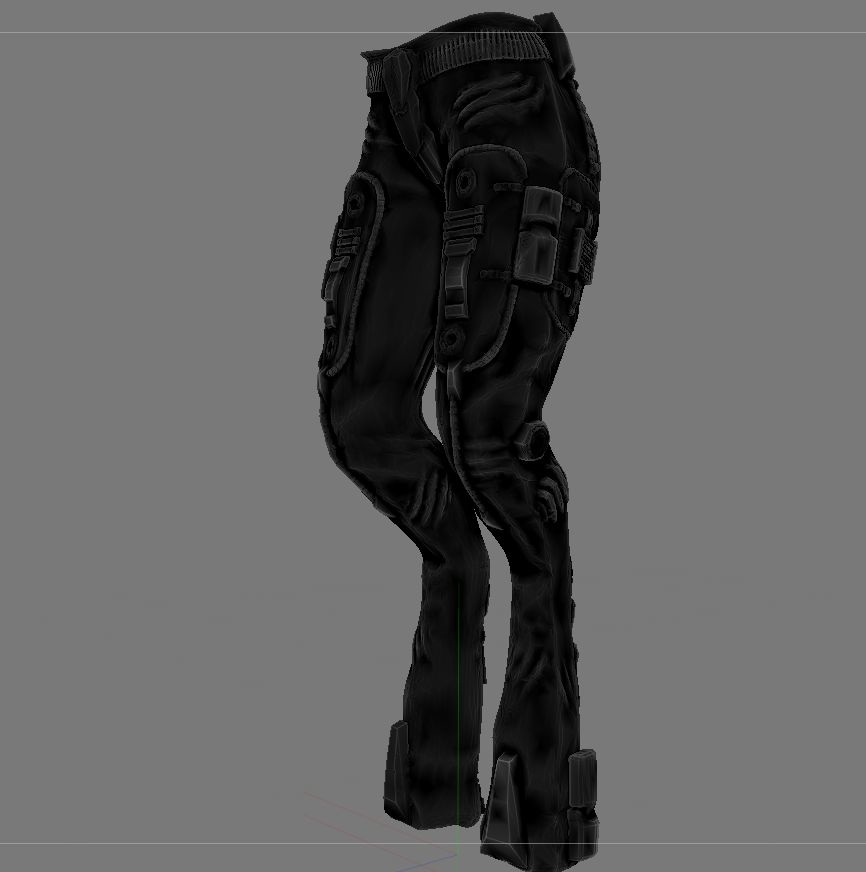 pants sci-fi obj