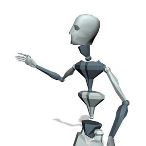 Male explaining walk around T02