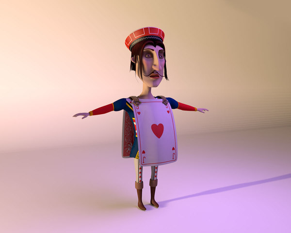 knave of hearts cartoon character
