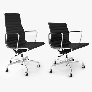 vitra office chair 3d model