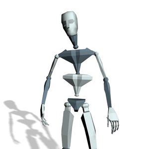 Male stand waiting idle