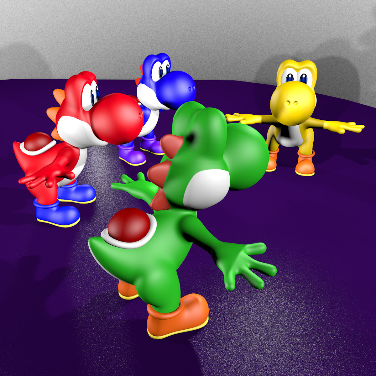 yoshi mario 3d world