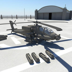 Modelo 3d Apache Helicopter 3dmodel Turbosquid 4126