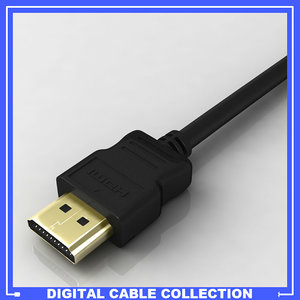 hdmi connector 3d model