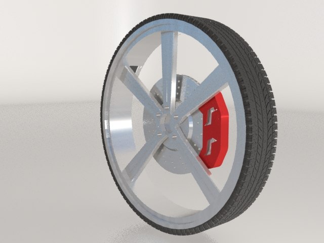 3d car free tires model 3d wheel tire free