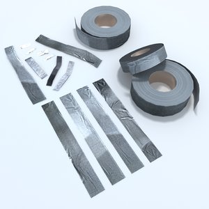duct tape masking 3d model