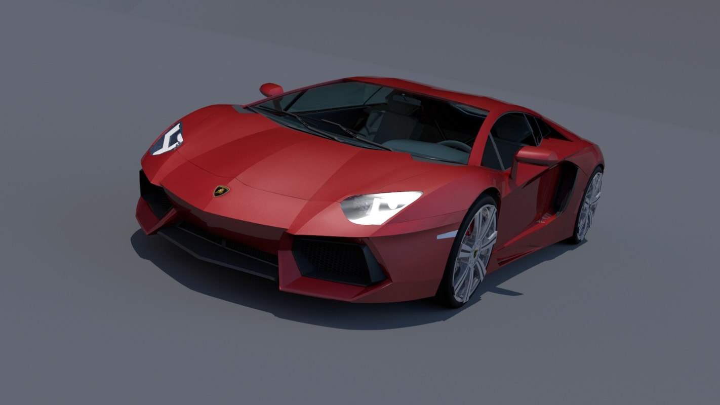 View Lamborghini 3D Model Pictures