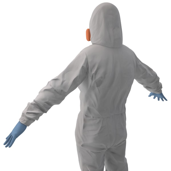 hazmat worker clothes c4d