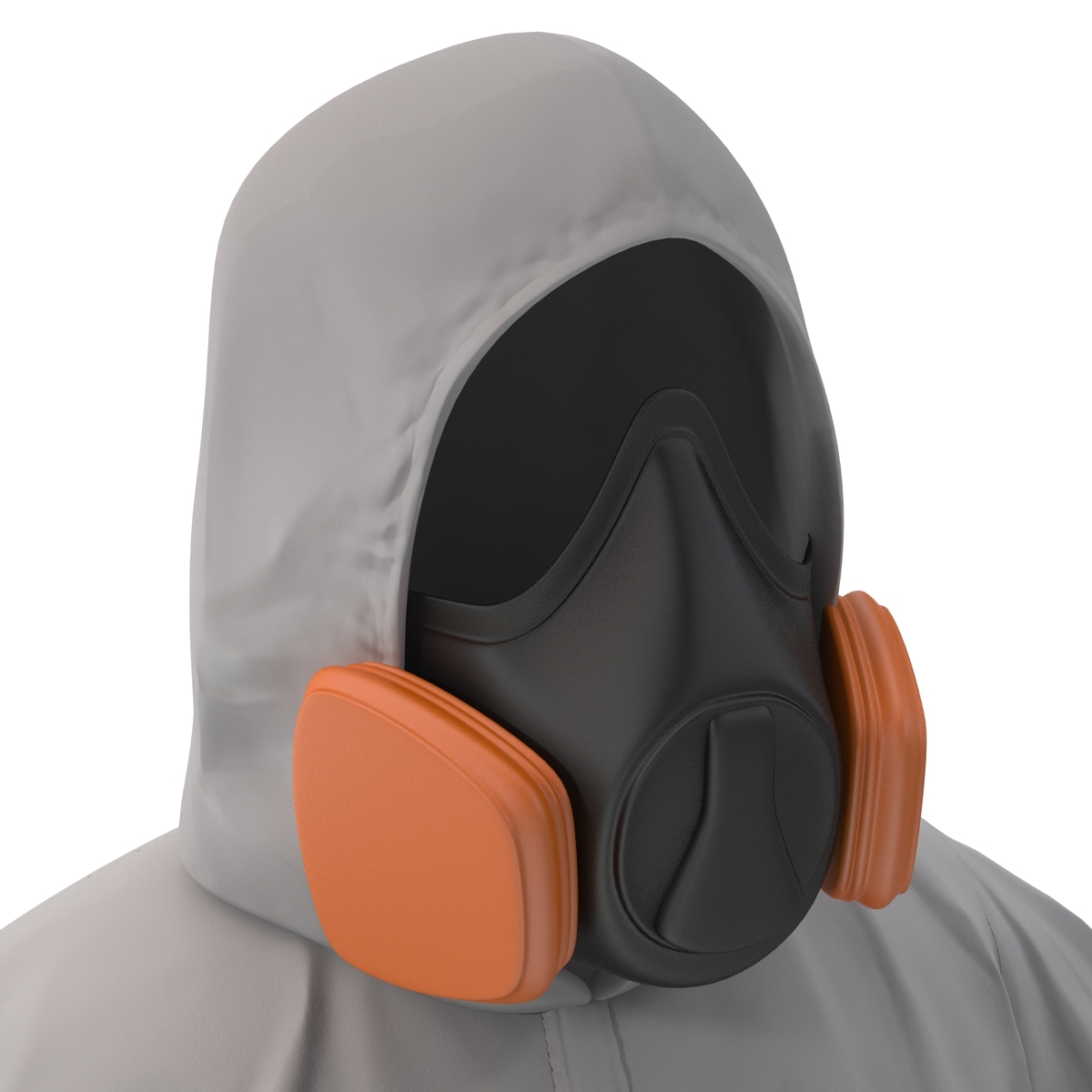 hazmat worker clothes c4d