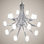 3d chandelier lights model