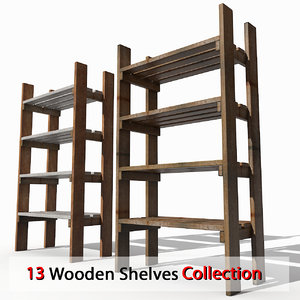 wood 3d model