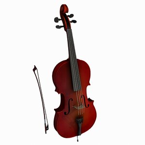 3d cello model