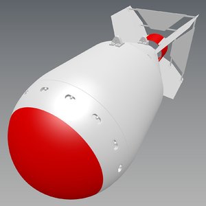 3d bomb model