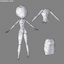 3d model rigged animate
