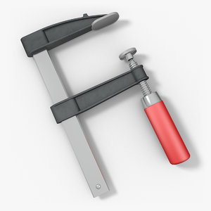 3d model of clamp f-clamp