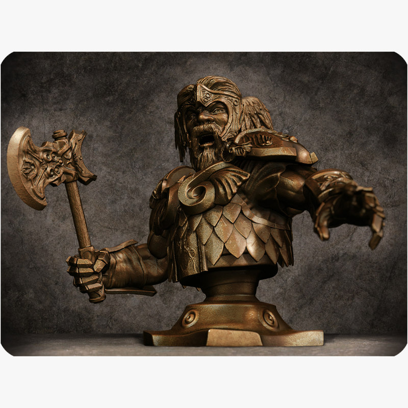 white dwarf figure