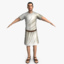 3d ancient roman people model