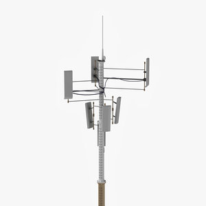 3d model cellular antenna