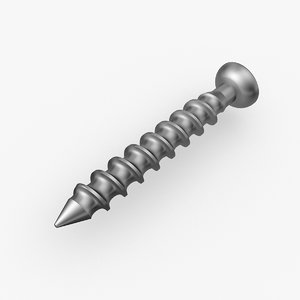 bone screw 3d model