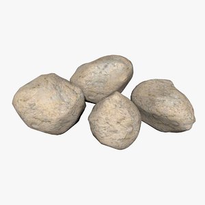 3d stones model