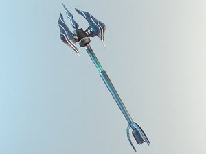 trident tri fantasy 3d model