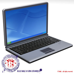 3ds generic notebook laptop