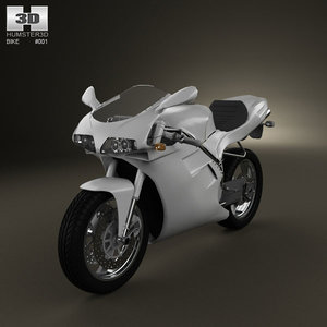 sport bike 3d model