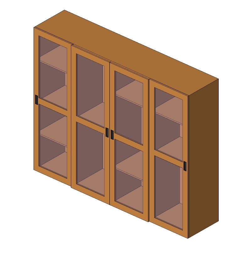 Building Revit Family wardrobe Furniture rfa