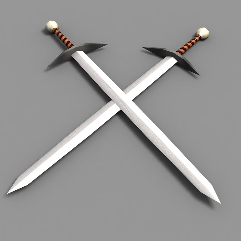 free sword 3d model