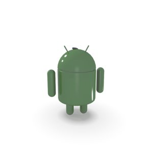 android men 3d model