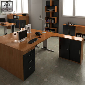 3d office set 16