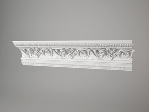 459 carved cornice torus dxf