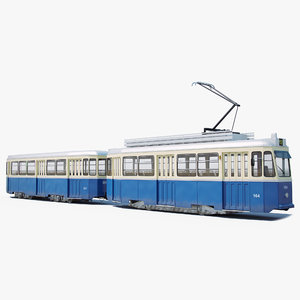 tmk 101 tram 3d model