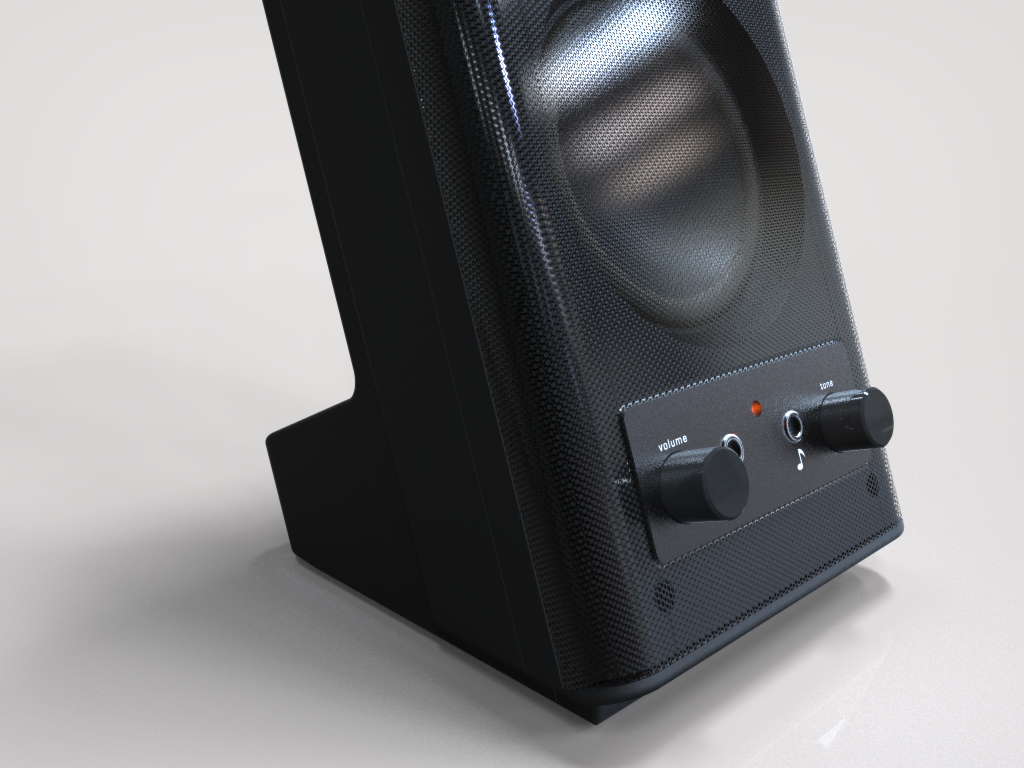 3ds max logitech x140 speakers