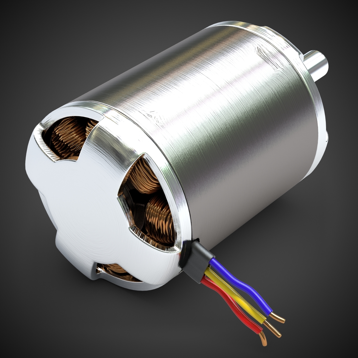 obj brushless dc electric motor