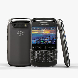 3ds max low-poly blackberry bold 9790