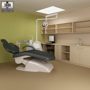 dental surgery hospital 03 3d model