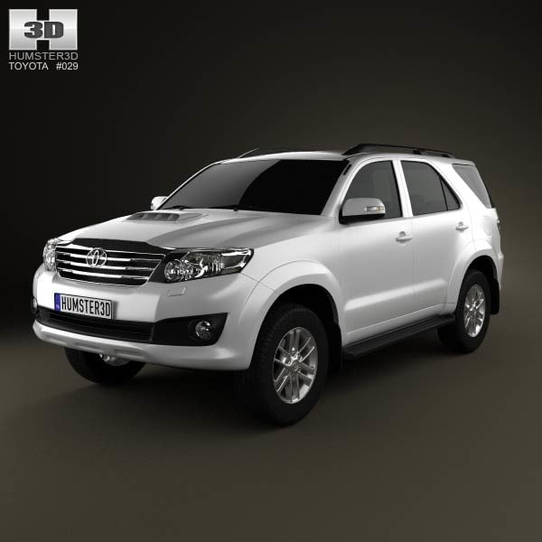 toyota fortuner scale model