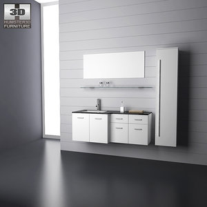 3ds max bathroom furniture 09 set