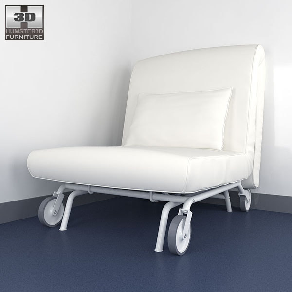 Ikea Ps Lovas Chair Bed C4d, Ikea Ps Lovas Sofa Bed Cover