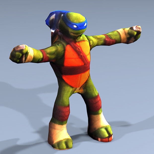 tmnt 3d model