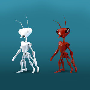 ant cartoon 3d 3ds