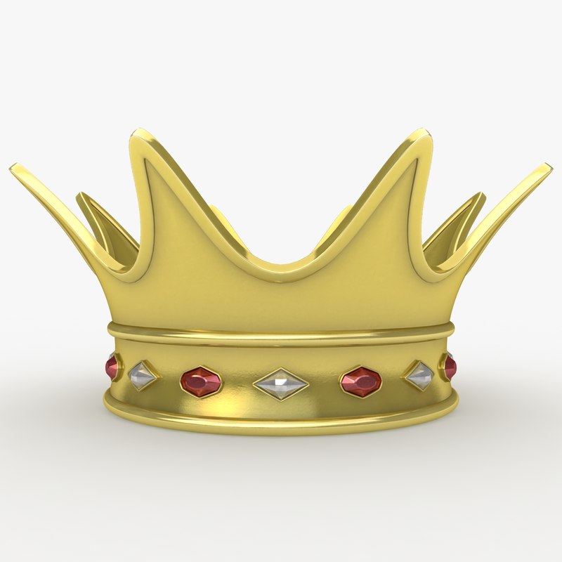 realistic crown 2 3d max