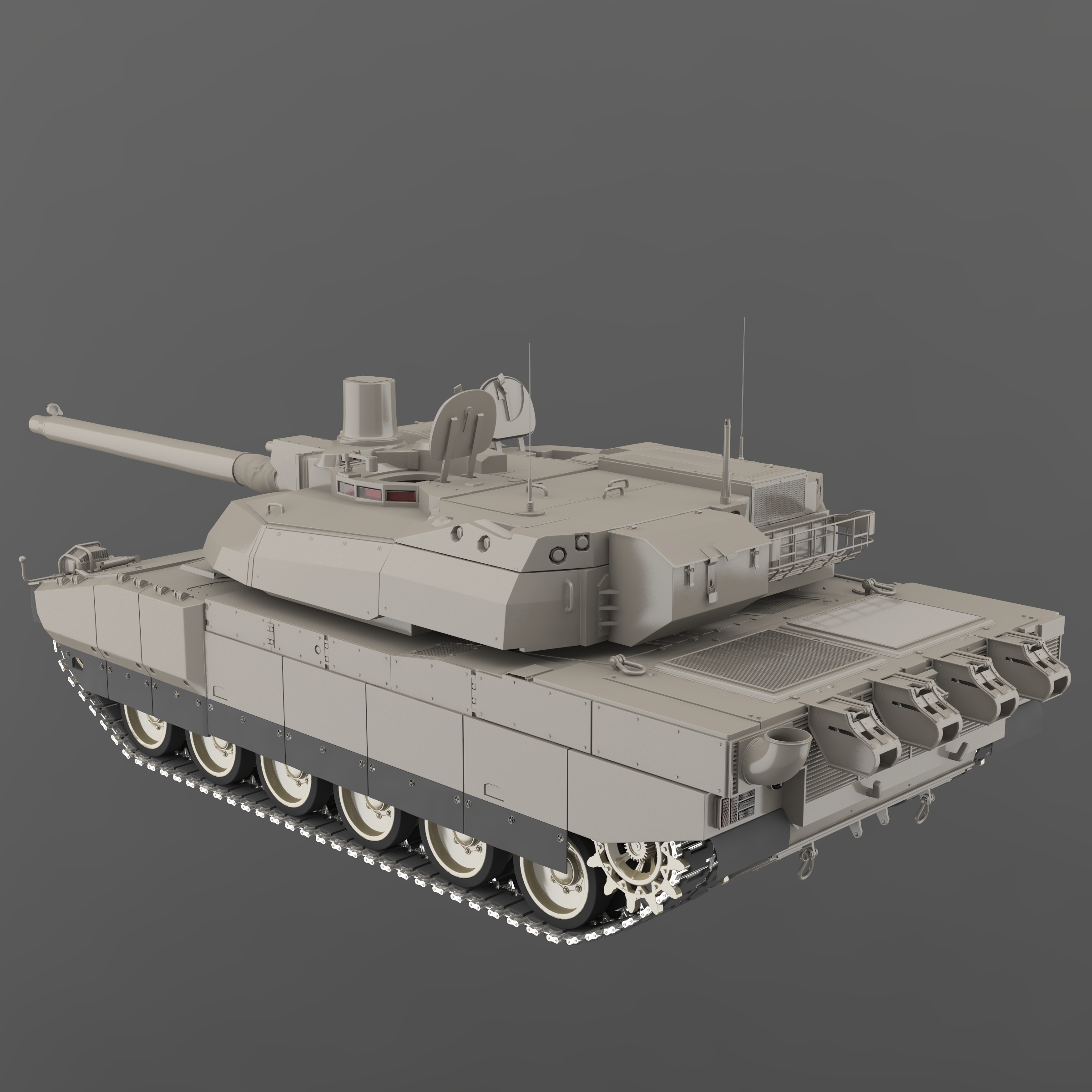 amx-56 leclerc tank 3ds