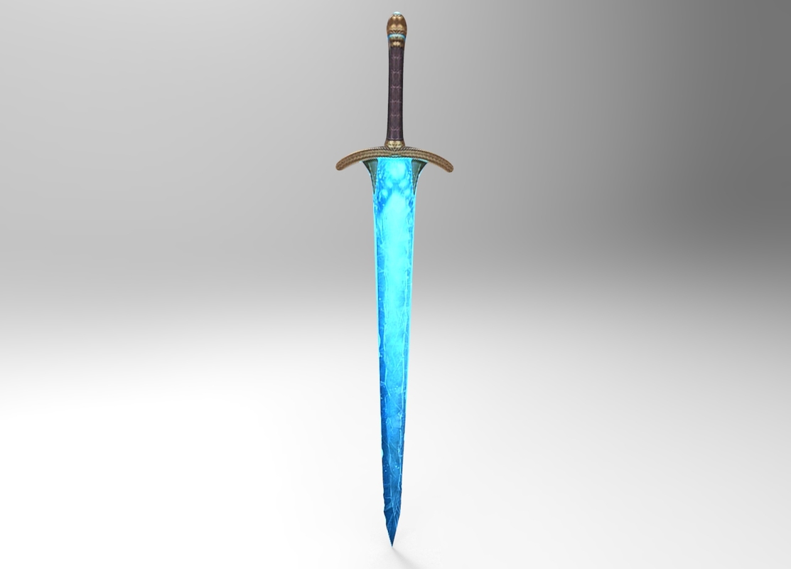 ice sword obj