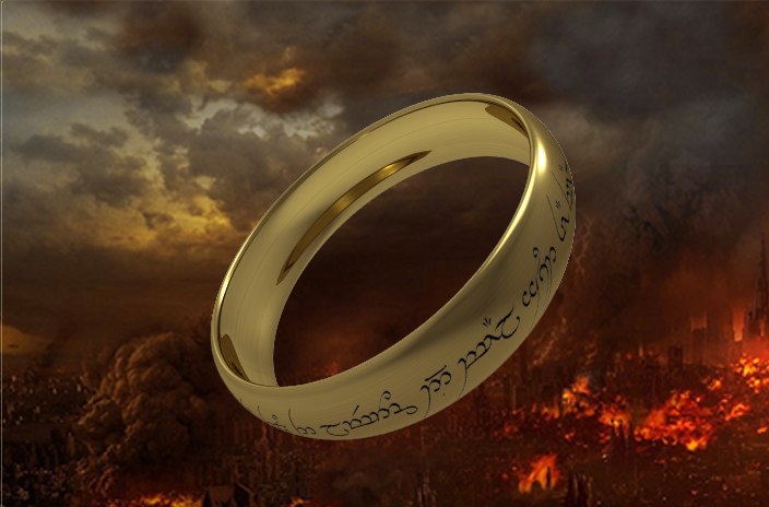 戒指,戒指之王.3d模型