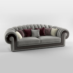 3d turri orion sofa model