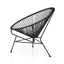 black wire chair 3d max