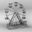 3d model ferris wheel